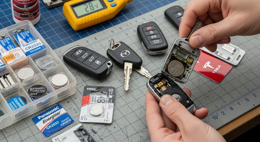ONE-TIME KEY FOB BATTERY REPLACEMENT